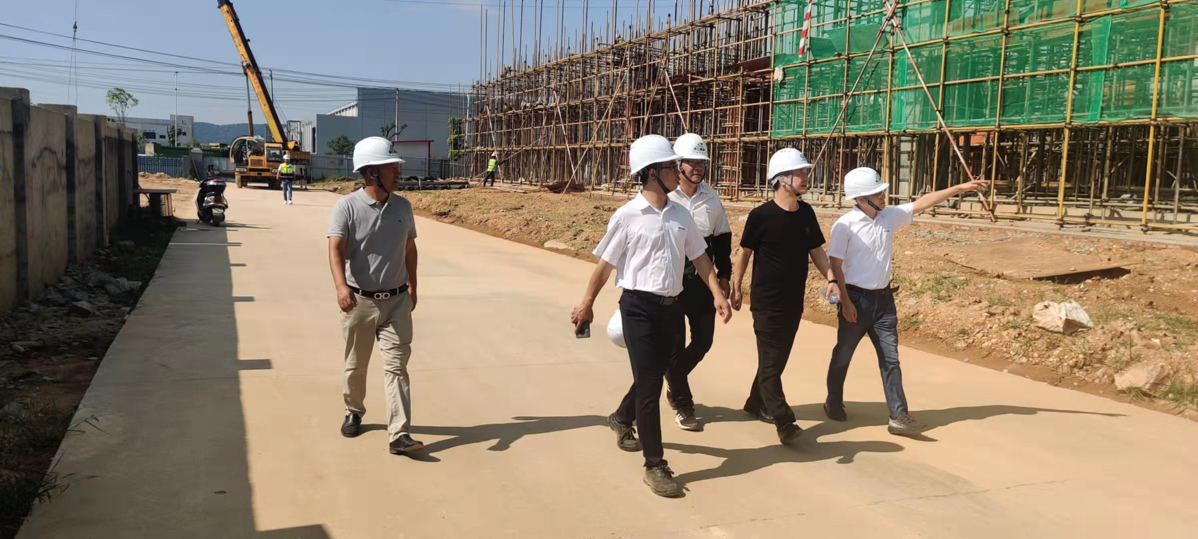 【N5工厂】南亚新材全力以赴推进项目建设(图2)